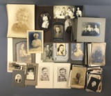 Large group of 75+ antique and vintage photographs