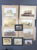 Group of 16 antique photographs