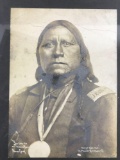 Antique photograph: Sa-Tan-Ta or White Bear, Kiowa Chief