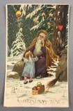 Postcard-Rare HTL Purple Robe Santa