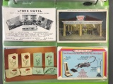 Postcards-Advertising, storefronts, Street views