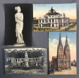 Group of Vintage International Postcards