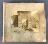 Antique Sepia Toned Photo Album