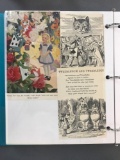 Group of 3 scrapbooks: Childrens topics, Illustrations, and more