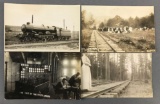 Postcards-RPPCs Railroad and Trains