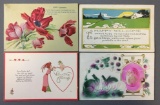 Postcards-Box Lot Holiday Greetings