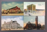 Postcards-Chicago Illinois Depots