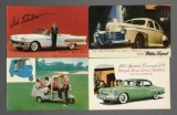 Postcards-Car Advertising