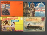 Postcards-Box Lot Folders