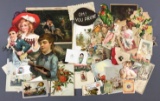 Group of Antique Christmas and other Cards and Greetings