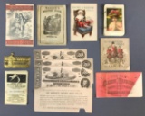 Group of Antique Ephemera, Advertising, Booklets