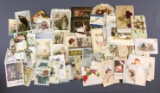Group of Antique Christmas and other Greetings, Post cards and more