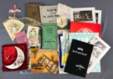 Group of Vintage and Antique books, papers, programs and more