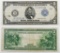 1914 $5 Federal Reserve Note - Blue Seal - Chicago, Illinois.