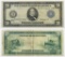 1914 $20 Federal Reserve Note - Blue Seal- New York, New York.