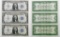 Group of (3) Consecutive 1934 $1 Silver Certificate Notes.