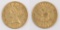 1901 S $5 Liberty Gold.