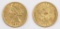 1901 S $5 Liberty Gold.