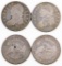 Group of (2) Capped Bust Silver Half Dollars.