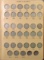 Group of (33) Liberty Head Nickels in Dansco Album 7111.