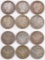 Group of (6) Barber Silver Quarters.