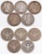 Group of (5) Barber Silver Quarters.