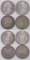 Group of (4) San Francisco Mint Morgan Silver Dollars.