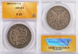 1893 O Morgan Silver Dollar (ANACS) F15.