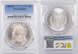 1879 S Morgan Silver Dollar (PCGS) MS65.