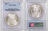 1882 S Morgan Silver Dollar (PCGS) MS65.