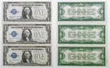 Group of (3) Consecutive 1928-A $1 Silver Certificate Notes.