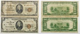 Group of (2) 1929 $20 Federal Reserve Notes - Minneapolis & Chicago.
