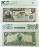 1902 $10 National Currency Note - Altona, Illinois (PCGS) VF30.