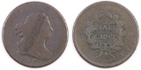 1807 Draped Bust Half Cent.