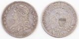 1809 Capped Bust Silver Half Dollar.