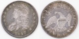 1817 Capped Bust Silver Half Dollar.