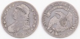 1819 Capped Bust Silver Half Dollar.