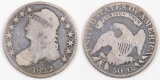 1822 Capped Bust Silver Half Dollar.