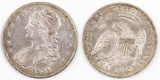 1834 Capped Bust Silver Half Dollar.