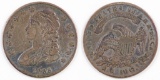 1835 Capped Bust Silver Half Dollar.