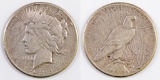 1928 P Peace Silver Dollar.