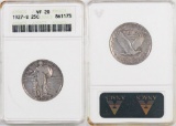 1927 S Standing Liberty Silver Quarter (ANACS) VF20.