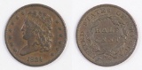 1834 Classic Head Half Cent.