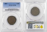 1835 Classic Head Half Cent (PCGS) XF40.