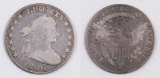 1806 Draped Bust Silver Half Dollar.