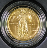 2016 W Standing Liberty Quarter Centennial Gold Coin.