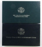 Group of (2) U.S. Commemorative Sets.