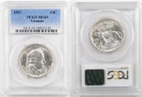 1927 Vermont Commemorative Silver Half Dollar (PCGS) MS65