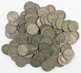 Group of (120) Jefferson War Nickels.