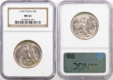 1934 Texas Commemorative Silver Half Dollar (NGC) MS66.